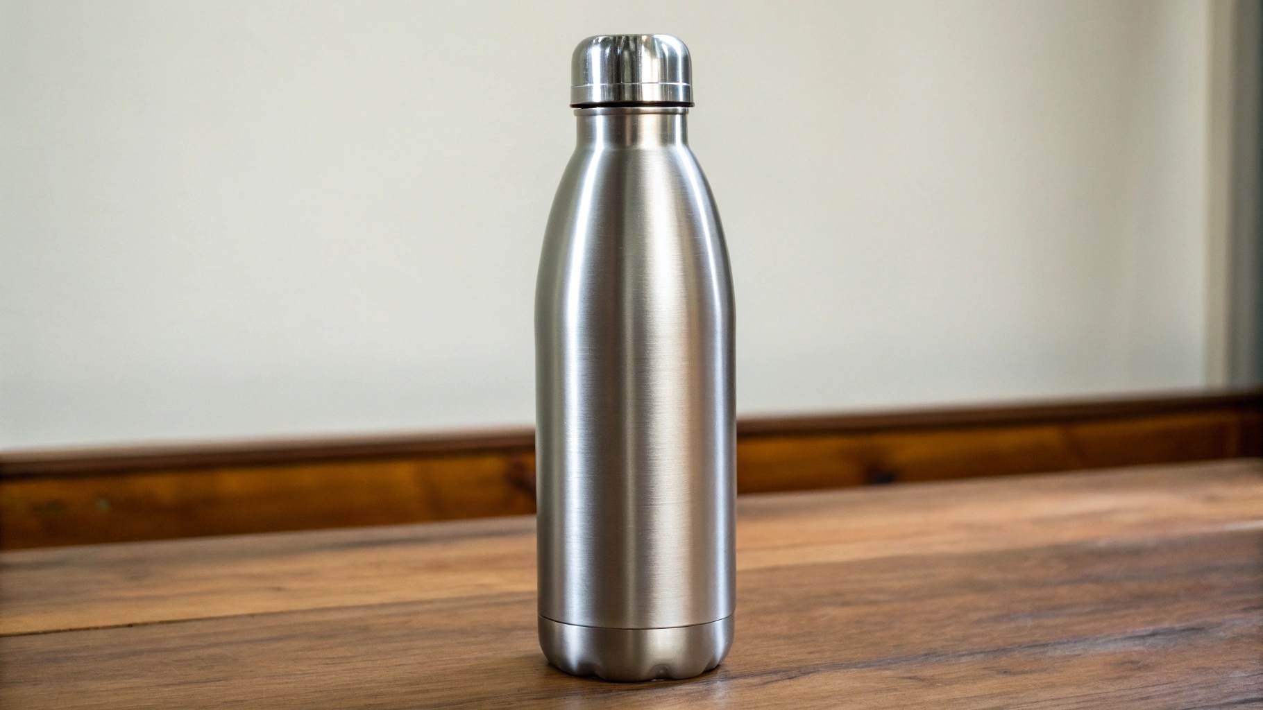 alt with keywords: BPA-Free symbol next to a stainless steel bottle