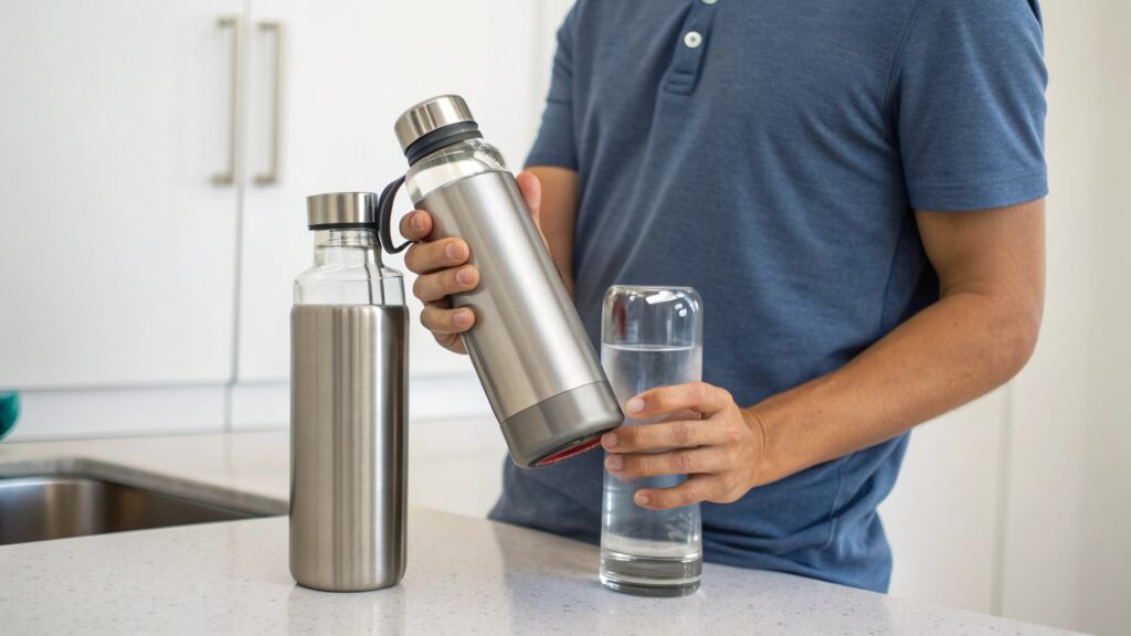 Safest and Healthiest Materials for Corporate Water Bottles