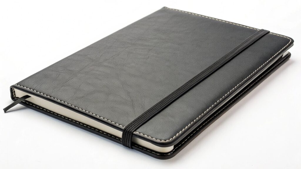 close up of PU leather texture