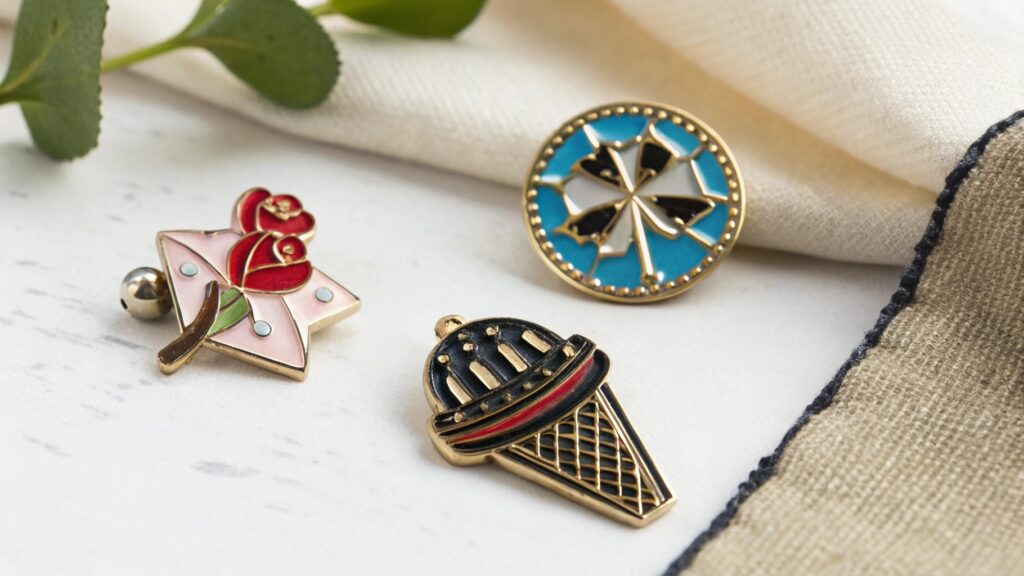 handcrafted enamel pin production process