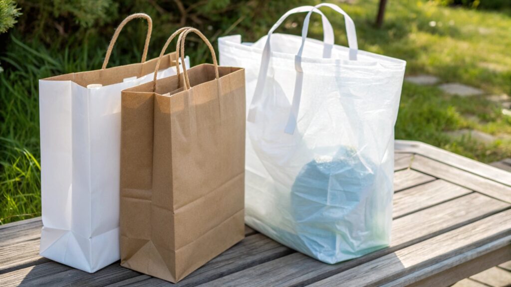 custom paper bags with handles