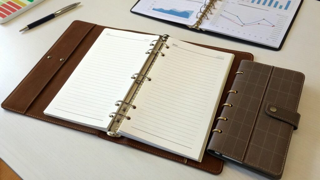 A4 versus A5 notebook comparison