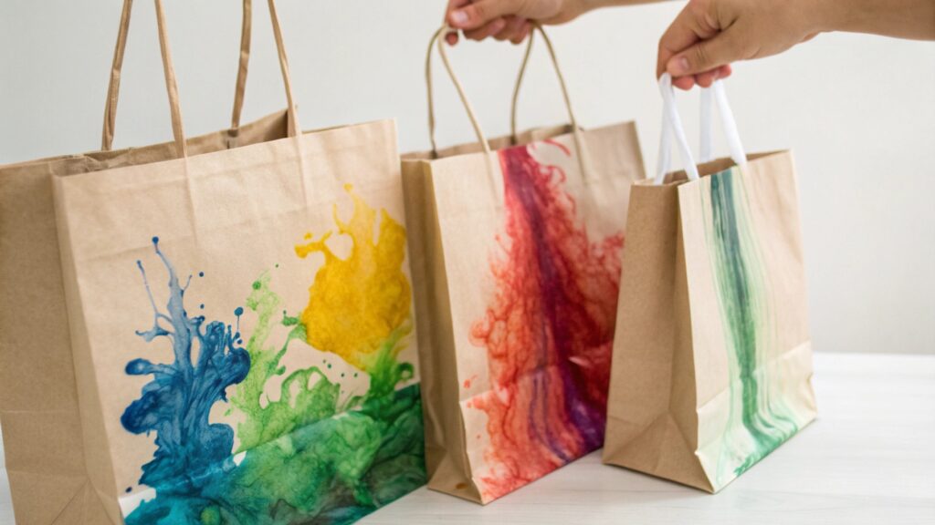 inks used in paper bag printing